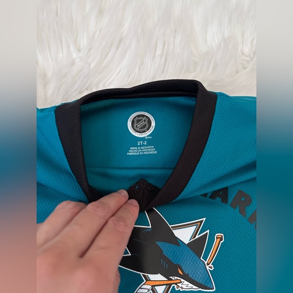 San Jose Sharks Toddler Jersey - Picture 3 of 3